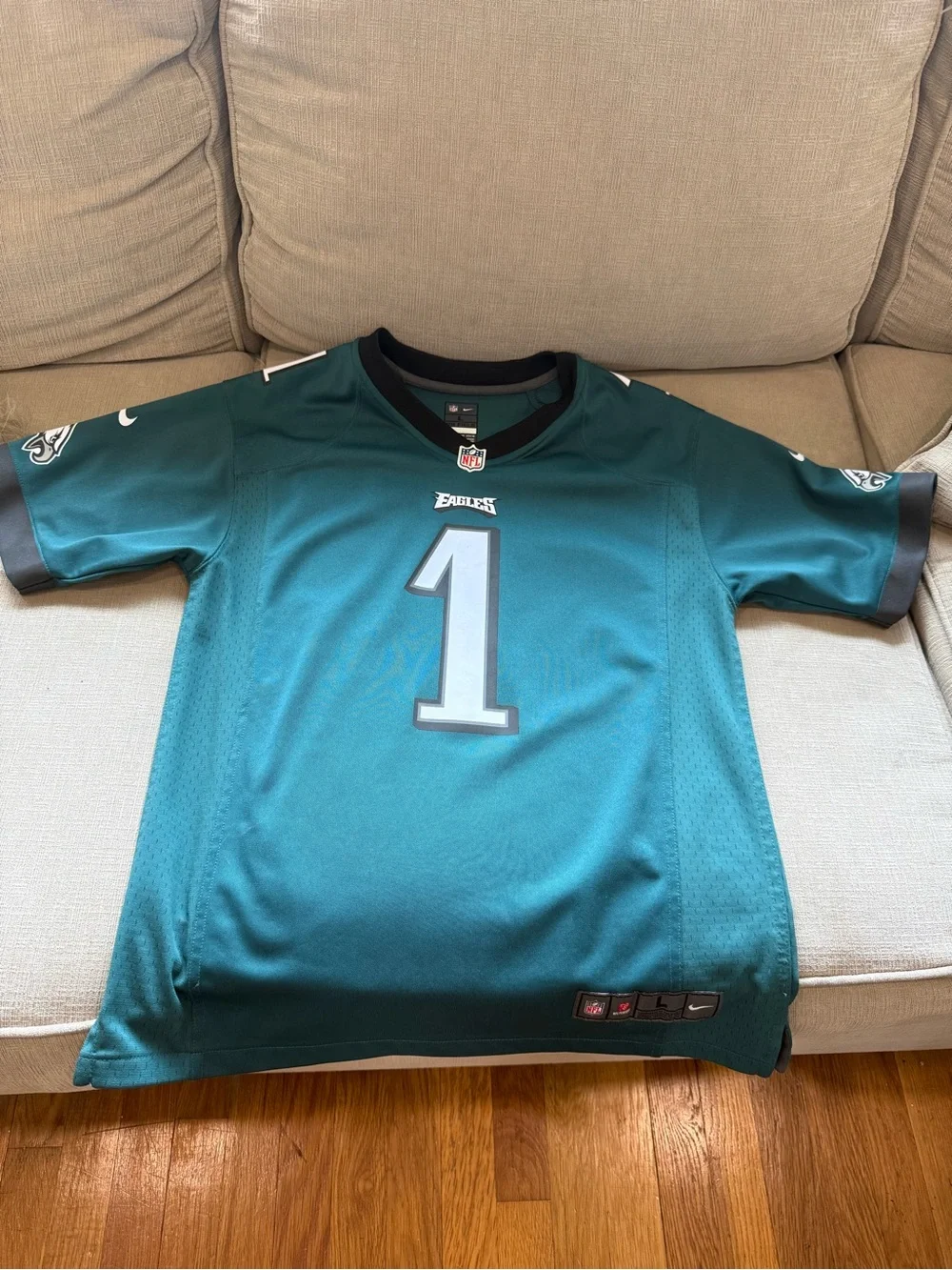 Nike Kids Philadelphia Eagles Jersey Teal #1